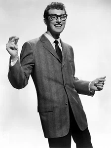 Buddy Holly Dancing Publicity Portrait Photo Photograph Poster Art Print - Picture 1 of 1