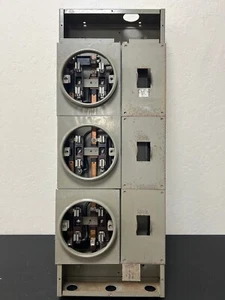 Zinsco MTML-3T Multi Meter Section 1 Phase 125 Amp 120/240 Volt - Picture 1 of 5