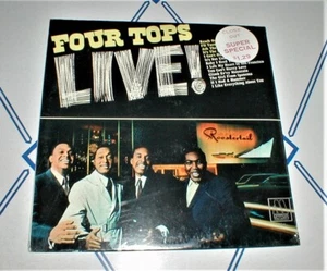 FOUR TOPS original 1966 "Four Tops Live" LP w Reach Out I'll Be There SEALED NM - Picture 1 of 2