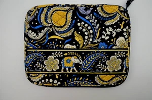 Estuche de viaje acolchado para tableta VERA BRADLEY Ellie azul 10" x 8" con cremallera alrededor - Imagen 1 de 4