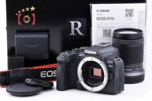 Mint!! Canon EOS R10 24.2 MP Mirrorless Digital Camera RF-S 18-150 Lens w/ Box - Picture 1 of 10