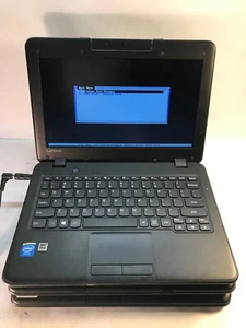 LOT OF 3 Lenovo N22 11.6" Intel Celeron -Various Missing/for Parts only- MZ - Picture 1 of 7