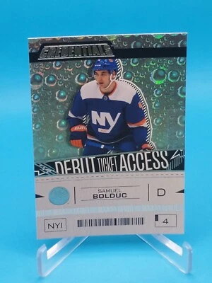 Samuel Bolduc 2023-24 UD Credentials #159 Debut Ticket Access /799 - Image 1 of 2