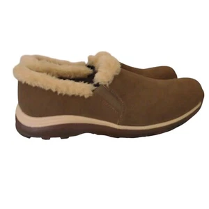 BARETRAPS Non-Slip Round Toe Booties Ankle Boots Faux Fur lining Size 11 Beige - Picture 1 of 6