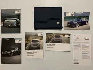 2012 BMW ALPINA 7 SERIES OWNERS MANUAL NAVIGATION iDRIVE INFO GUIDE BOOKLET NEW - Bild 1 von 10