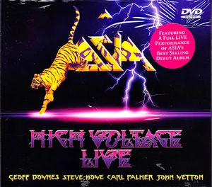 ASIA high voltage live Deluxe Edition CD + DVD NEU OVP/Sealed - Picture 1 of 2