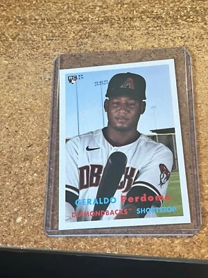 2021 Topps Archives Baseball # 51 Geraldo Perdomo RC - Image 1 of 4