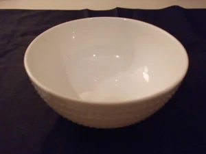 Mikasa Nellie WHITE Set of 4 Individual Fruit / Dessert Bowls 4 1/2" NEW - Picture 1 of 2