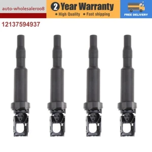 4PCS Ignition Coil 12137594937 Fits For BMW 1 3 5 6 7 SERIES X3 X5 X6 Z4 New - Picture 1 of 7