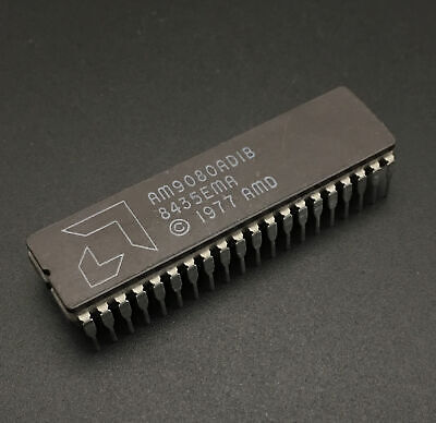 AMD D8080 CPU AM9080ADIB 8bit Processor 2MHz Ceramic DIP40 Industrial Uncommon>