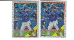 2 2023 Topps SILVER PACK GABRIEL MORENO 1988 Retro Chrome Mojo RC MADE TEAM - Picture 1 of 1