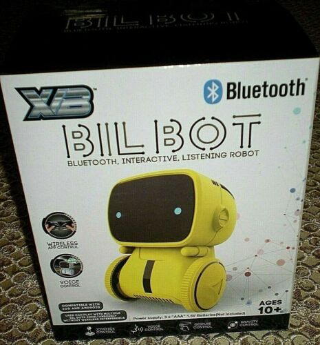 Bilbot Bluetooth Interactive Listening Robot Wireless or Voice Control NEW