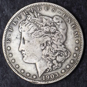 1903-S Morgan Silver Dollar $1- COINGIANTS - - Picture 1 of 2