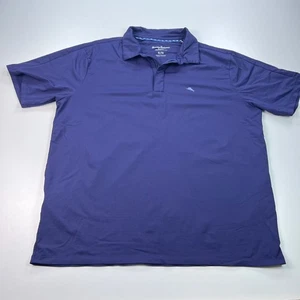 Tommy Bahama Island Zone Poloshirt Herren Extra Large XL blau leicht Stretch - Bild 1 von 7