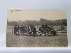 Vintage Postcard, WWI, Winch used to bring the captive balloon back (10XYZ) - Picture 1 of 2
