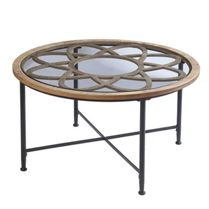 Melvoir Cocktail Table, Black/Natural - Picture 1 of 5