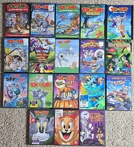 Lot of (18) Brand New Factory Sealed Tom and Jerry DVD's. Nice! - Imagen 1 de 4