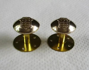 British:"ROYAL ARMY ORDNANCE CORPS GREATCOAT EPAULETTE 'POST' BUTTONS" (19mm) - Picture 1 of 4