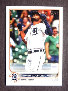 Tarjeta de béisbol Jeimer Candelario #542 Topps 2022 (Tigres de Detroit) - Imagen 1 de 2
