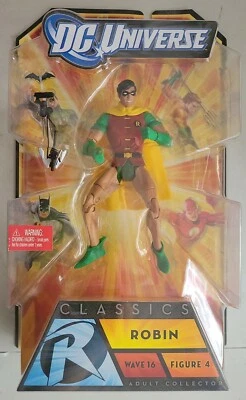 ¡NUEVA FIGURA DE ACCIÓN DC UNIVERSE CLASSICS ROBIN DICK GRAYSON BAF BANE MATTEL! E70 Foto 1 de 2