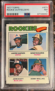 1977 Topps #473 Andre Dawson RC Rookie PSA 7 NEAR MINT Montreal Baseball Card