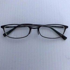 SALT. “LIZZIE” Eyeglasses Frame Titanium Japan 50-17-134 Black Rectangular - Picture 1 of 4