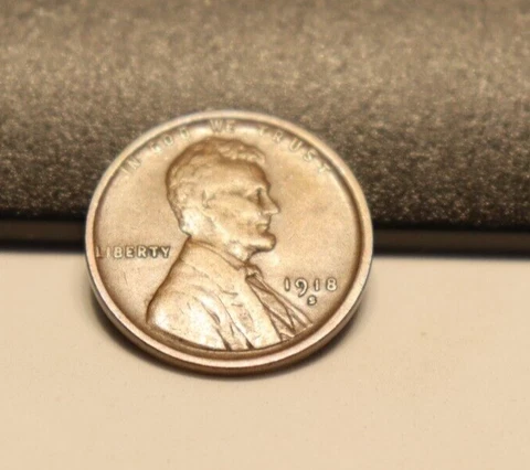 1918 S US Lincoln Cent 1 C VF+ (Semi Key) Cover