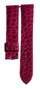 New Cartier Tank Must QuickSwitch Pink Alligator Strap / Band - 19 x 16mm - Picture 1 of 5