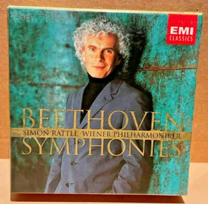 EMI 5-CD Box Set: Beethoven - 9 Symphonies - Simon Rattle - 2003 EU 1st Ed. NM - Bild 1 von 11