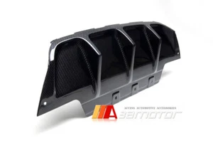 MP Style Carbon Fiber Rear Bumper Diffuser Quad fits 2012-18 BMW F06 F12 F13 M6 - Picture 1 of 3