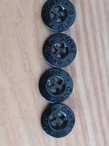 Stone Island 4 Off Ersatzknöpfe - 14 mm - Bild 1 von 4