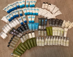 Lot of 103 Travel size Shampoo Conditioner Lotion Shower gel Crabtree & Evel New - Picture 1 of 5