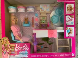 New Barbie Spa Playset+ Barbie Doll + Puppy and more - Picture 1 of 7