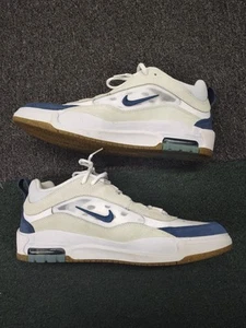 Nike Air Max Ishod Wair SB White Navy Size 12 - Picture 1 of 9