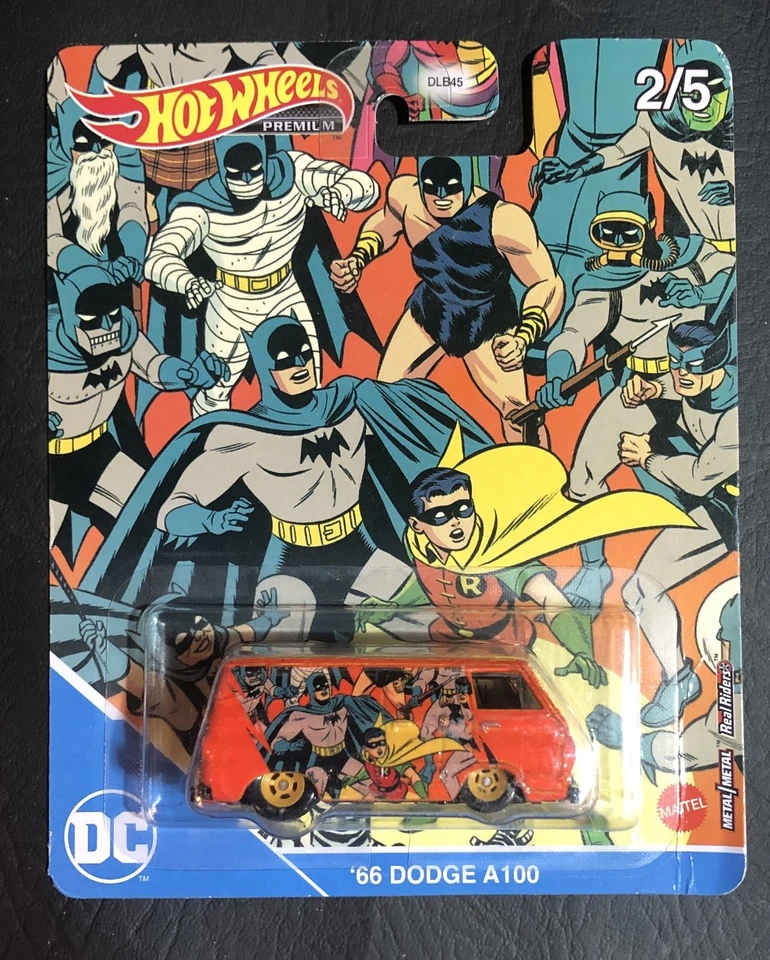 Hot Wheels pop culture 66' Dodge A100  van Batman and Robin - Image 1 of 1