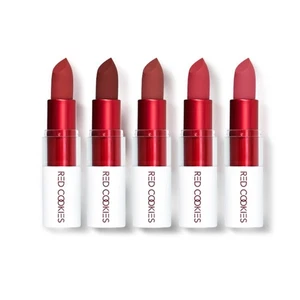 RED COOKIES Marshmallow Powder Lipstick 5 Colors Moisturizing Lipsticks K-Beauty - Picture 1 of 17