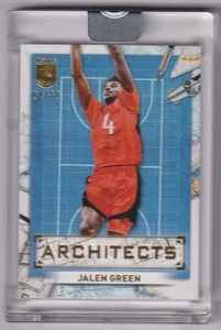Jalen Green 2023-24 Topps Three Architects Gold /10 #ARCH-8 Houston Rockets - Picture 1 of 2