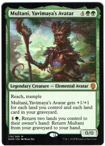 MULTANI, YAVIMAYA'S AVATAR 174/269 MAGIC: THE GATHERING, DOMINARIA (DOM) - Picture 1 of 4