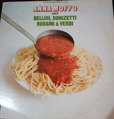 ANNA MOFFO SINGS BELLINI-DONIZETTI-ROSSINI-VERDI-LP VINYL WGS-8180 WESTMINSTER - Image 1 of 4