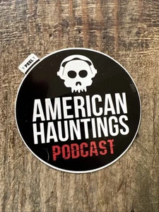 SELTEN AMERICAN HAUNTINGS Podcast Aufkleber Sticker Supernatural Ghost Hunting 3,25" - Bild 1 von 1