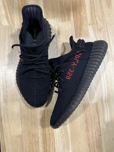 Adidas Yeezy Boost 350 V2 Sneakers Shoes Black CP9652 Size 9.5 2016 - Picture 1 of 8