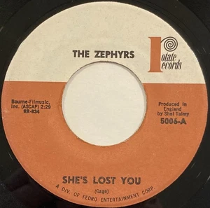 The Zephyrs – She's Lost You – Rotate Records – 5006 –1965 45 RPM 7 " Single - Picture 1 of 6