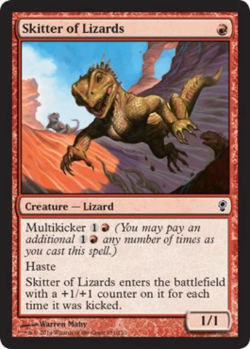 Skitter of Lizards - Conspiracy #151/210 MTG Magic The Gathering - Image 1 of 1