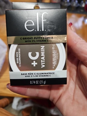 Elf e.l.f. C-Bright Putty Face Primer with 2% Vitamin C New In Box - Image 1 of 2
