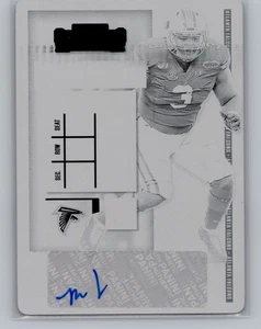 2020 Panini Contenders Marlon Davidson Printing Plate Auto 1/1 Rookie #294 9590 - Picture 1 of 2