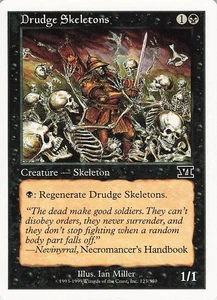 Drudge Skeletons Classic MTG Core Set 6th Edition Regular - Picture 1 of 1