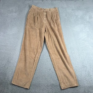 Eddie Bauer Corduroy Pants Men's Size 32x32 Beige 100% Cotton Vtg 90s - Picture 1 of 9