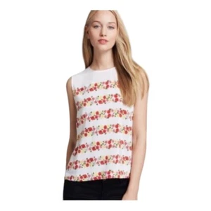 EQUIPMENT Femme 100 % Seide Reagan Hortensie Blumen Bluse Top Größe Small - Bild 1 von 11