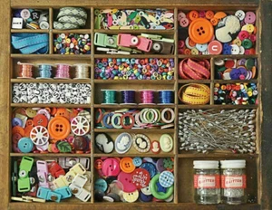 The Sewing Box 500 Piece Jigsaw Puzzle New! - Picture 1 of 1