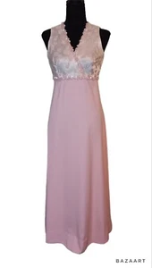 VTG One Of Kind Hand Sown Seamstress Created Pink Dress Prom Formal Wedding - Picture 1 of 12